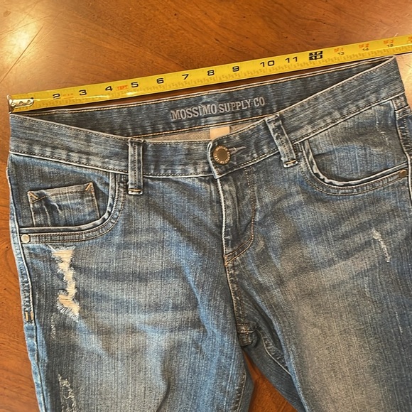 MOSSIMO SUPPLY CO Womens 9” Stretch Denim Short - size 5 - Picture 10 of 14